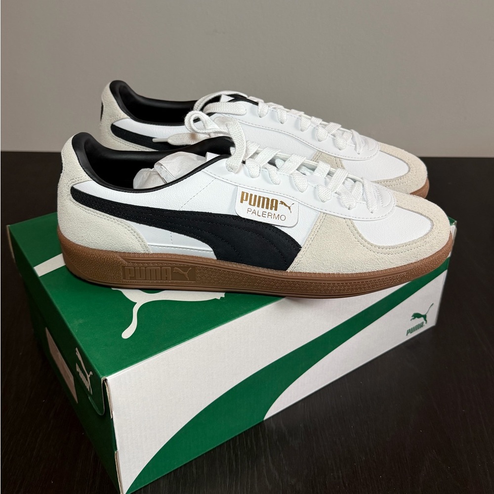 Puma Green Shoe Box with White Logo - Picture 4 of 6
